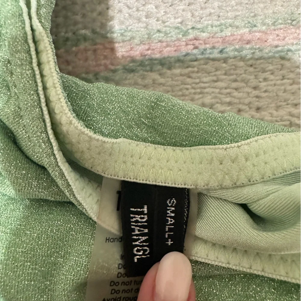 Triangl Swimwear Green Bikini Set - Picture 2 of 4